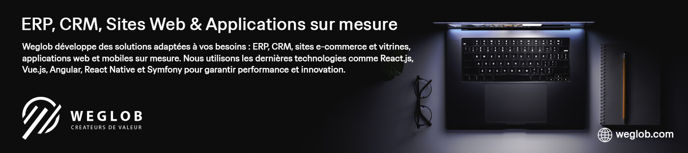 Weglob - Création site internet et applications